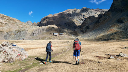 Randonnée vers le refuge de la Pra